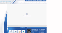 Desktop Screenshot of membranehitec.com